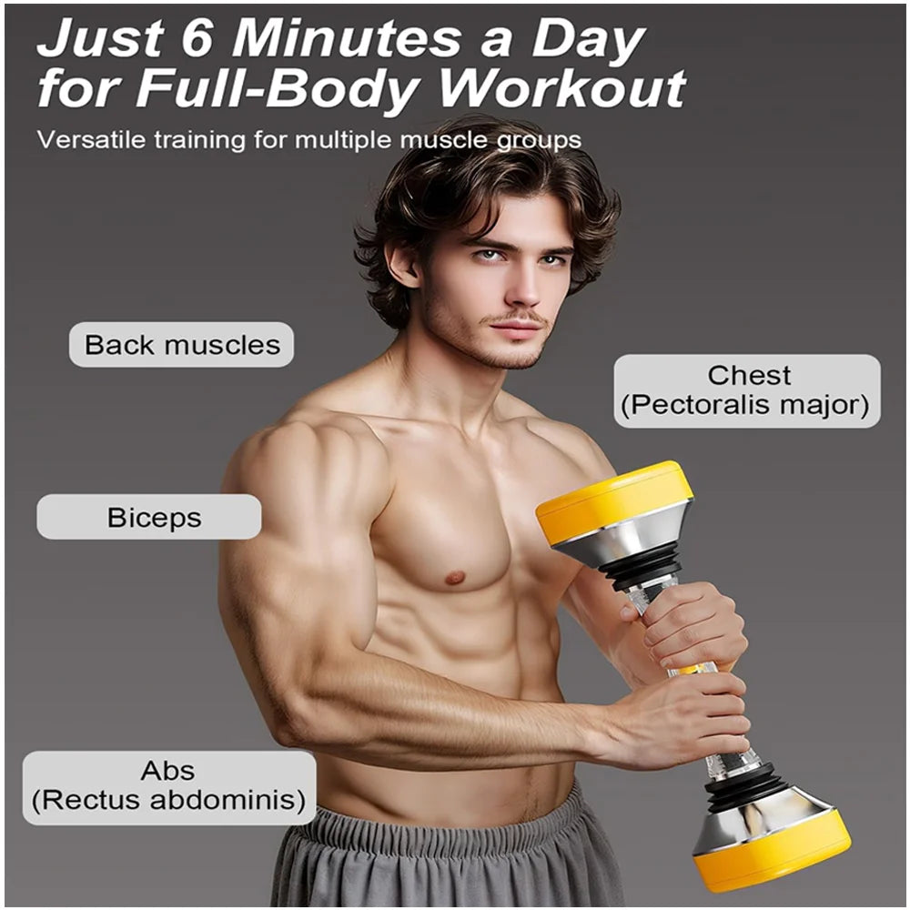 22-66 Lbs Adjustable Dumbbell Set,Shaker Weight for Arms,Fitness Equipment Single Shake Dumbbell,Shaking Weight for Full Body Workout,For Shoulders,Chest,Biceps,Triceps,Forearm Exercises